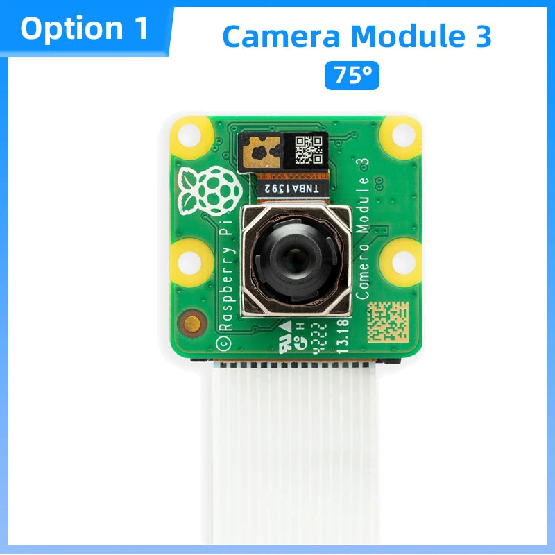 Official Raspberry Pi Camera Module 3 12MP IMX708 Sensor Auto Focus SNR DPC PDAF Optional 75° 120° NoIR Night Vision for Pi 4B