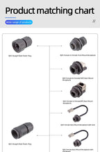 OEM/ODM RJ45 IP67/68 Waterproof Ethernet Aviation Round Connector Threaded Female PCB POE Network Cable socket