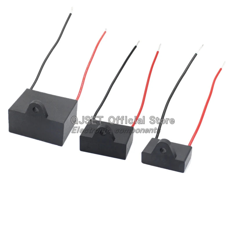 1pcs CBB61 Fan Starting Capacitor 450V 0.8/1/1.2/1.5/2/2.5/3/3.5/4/4.5/5/6/7/8/10/12/15/18/20UF Ceiling Fan Hood Motor Capacitor