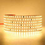 Dimmable LED Strip Light 220V Switch EU Power Dimmer Kit Waterproof 2835 120LEDs/M High Bright Flex Tape Home Decor 0.5M 10M 20M
