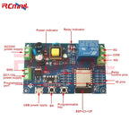 AC/DC Power Supply ESP32 WIFI Blue-tooth BLE 1-channel Relay Module ESP32 C3 Development Board ESP32-C3/ESP-C3-12F