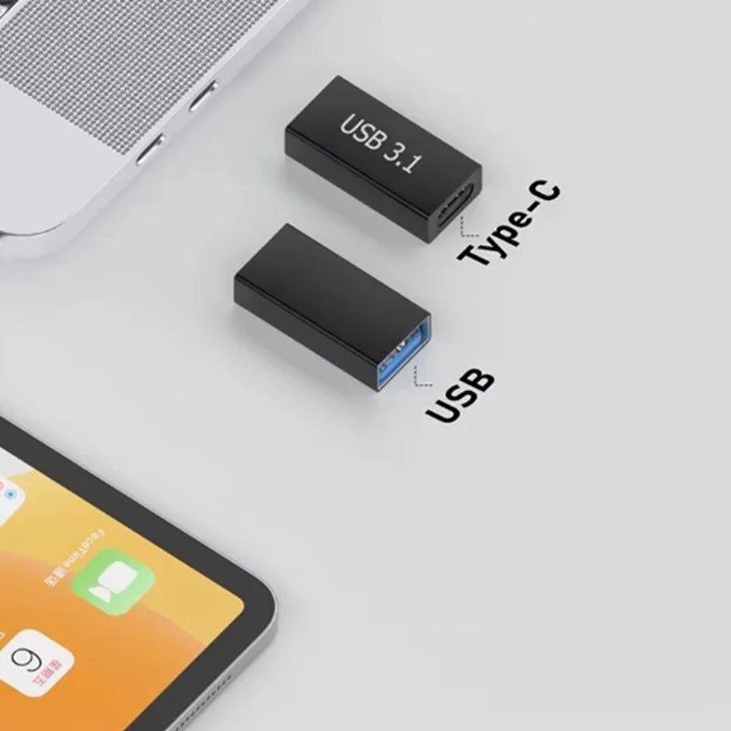 Type C OTG USB Adapter USB USB-C Female To USB A Female Type-C Converter For Macbook Samsung S20 USBC OTG Connector