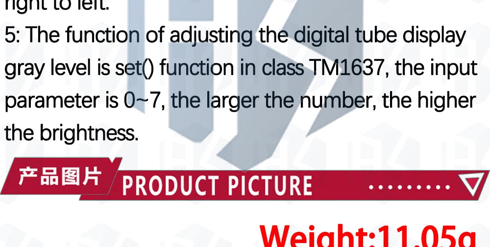 ‌4-Digit 7-Segment LED Display Module with 74HC595 Shift Register (Serial Interface) for Arduino