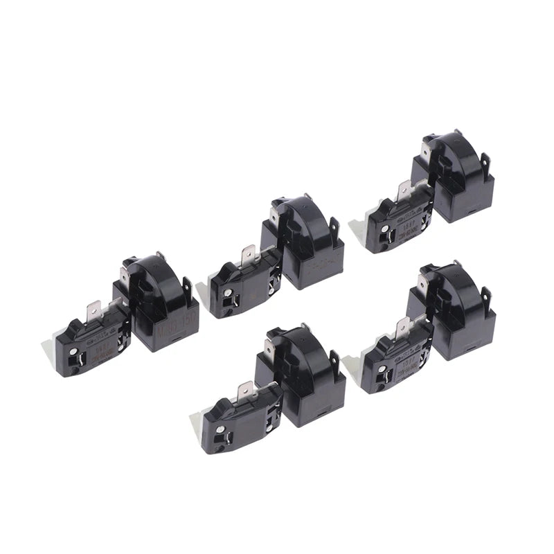 PTC Starter Relay Refrigerator Starter Relay Refrigerator Overload Protector Compatible with LG Refrigerator Compressor,Freezers