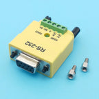 1pc RS232 to RS485 RS422 Converter Serial Plug RS485 Serial Communication DB9 Male Female Interface Serial Converter Connector