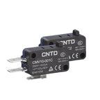 Micro Limit Switch CNTD CMV10‑001C, Snap‑Action Push Button Switch, Plastic Housing, 1NO 1NC 10A 250VAC, for Industrial Automati