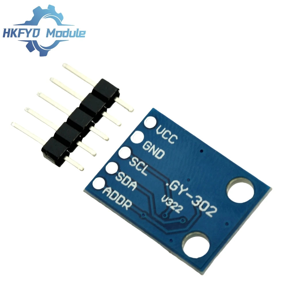 1-10PCS GY-302 BH1750 BH1750FVI Light Intensity Illumination Module for Arduino DC 3V-5V GY302 Sensor Module