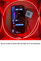 14/18 in 1 Led Acrylic Car Ambient Light RGB 64 213 Color Symphony Acrylic APP Streamer Atmosphere Lamp Kit One Zone Dual Zone