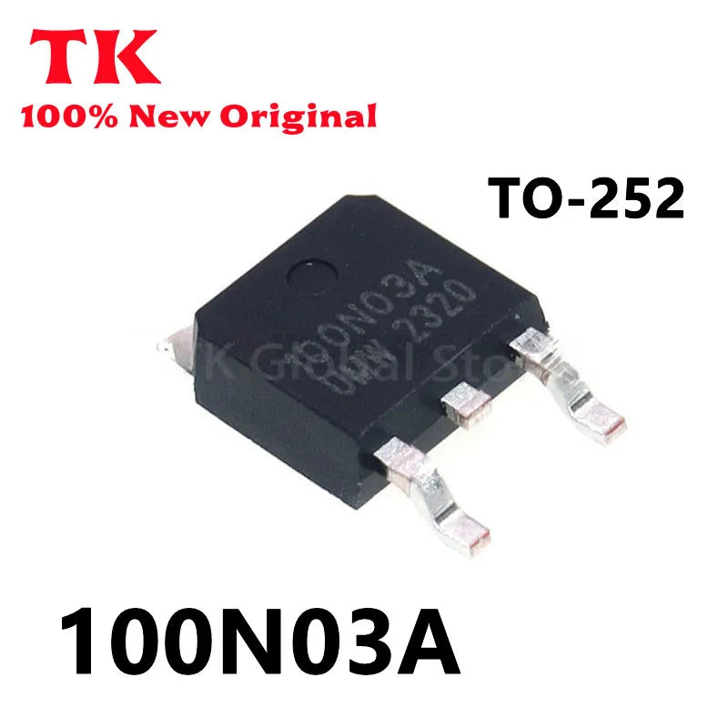 TK 10-100Pcs 100N03A TO-252 100N03 TO252 30V/90A N-channel MOS Field Effect Tube Transistor Chip IC New Original
