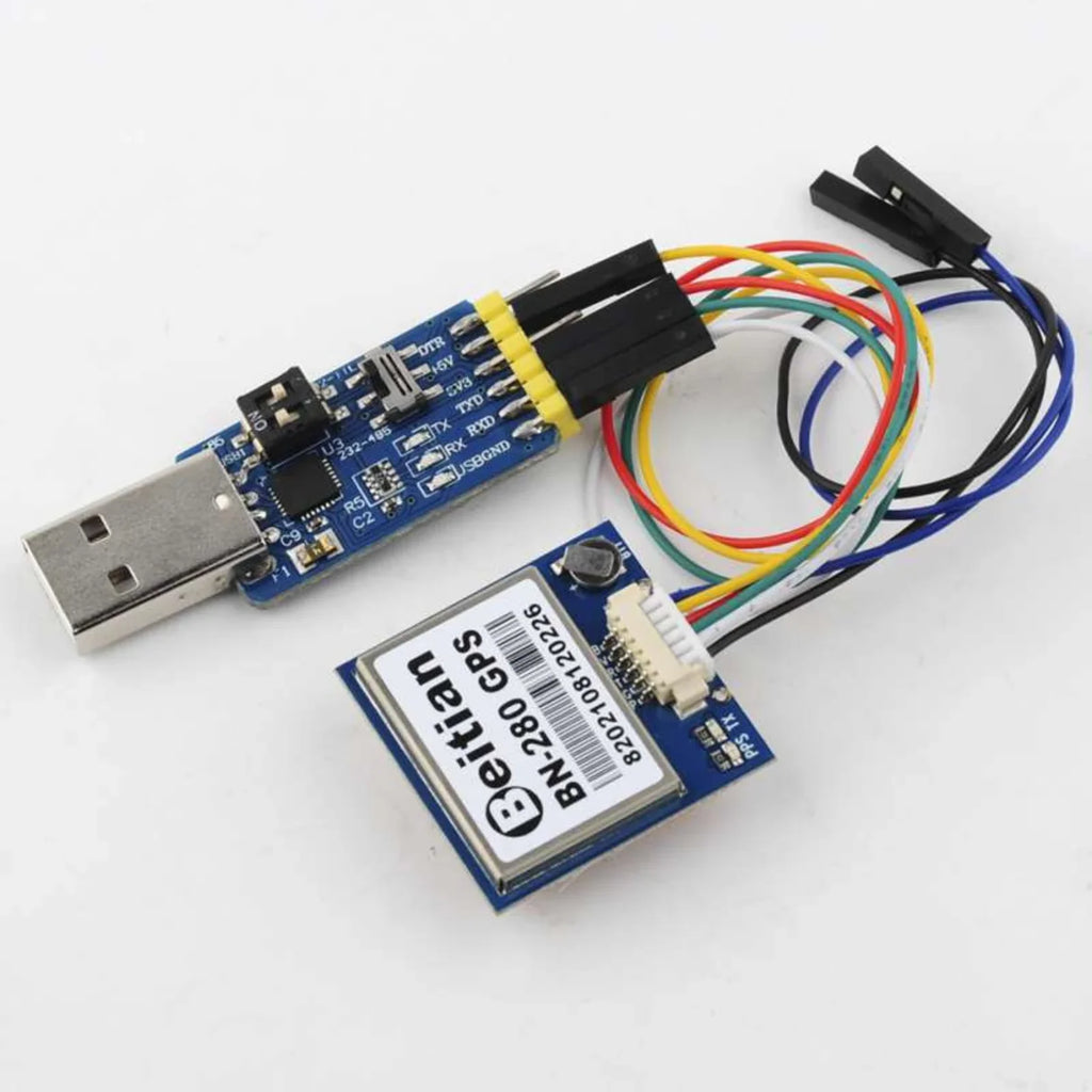 Beitian BN-180 BN-280 BN-880 BN-220 GPS module GLONASS Antenna Module TTL Level + 1 Serial Port Module USB to TTL Flight Control