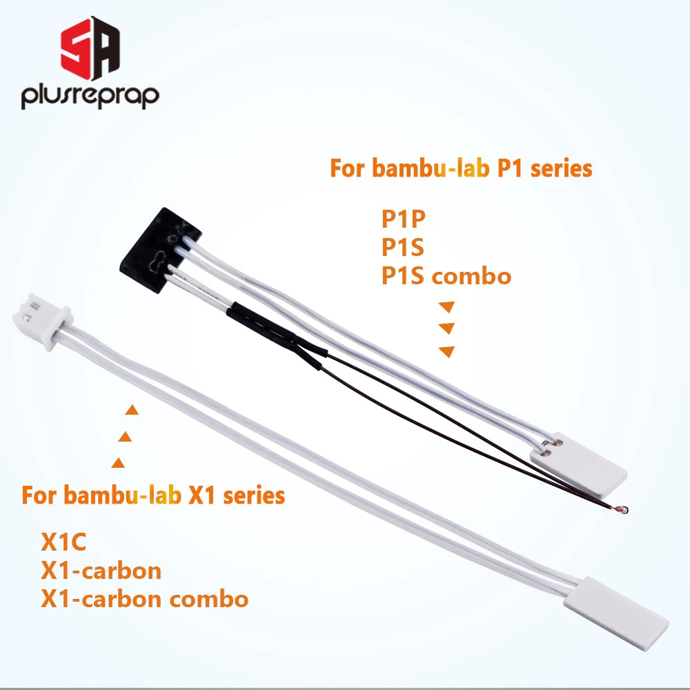 Ceramics Heating element Thermistor for Bambu lab A1 A1Mini X1 X1C P1 P1P P1S Combo 3D Printer HeaterParts