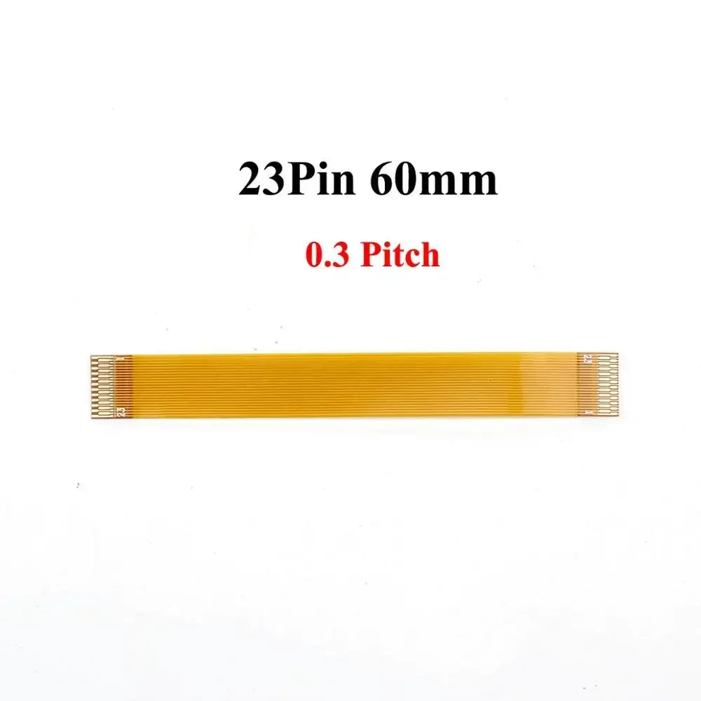 0.3mm Pitch 13 21 23 25 27 21 33 39 45 51 Pin Ffc Fpc Flexible Flat Cable Gold Plated Ribbon Cable
