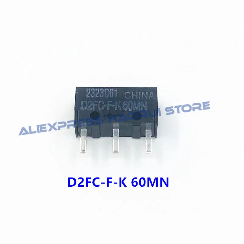 10Pcs Origina mouse micro switch D2FC-F-7N 20M OF D2FC-F-K(50M) D2F D2F-F D2F-L D2F-01 D2F-01FL D2F-01F-T D2F-F-3-7 Mouse Button
