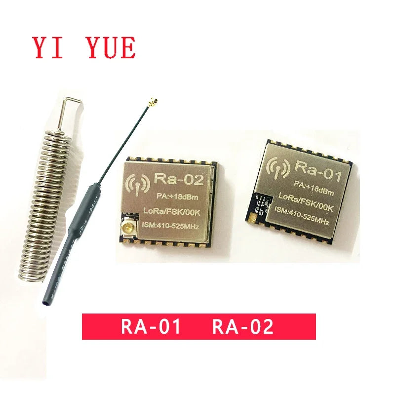 Ra-01 Ra-02 LoRa SX1278 433M Wireless Spread Spectrum Transmission Module Most Distant 10KM