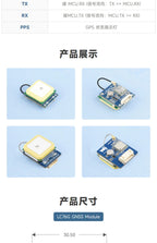 Raspberry Pi 5/4B GPS Module - LC76G GNSS BeiDou Positioning with UART/I2C Interface