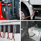 Power Connectors 50 AMP Plug Cable Terminal 600V Grey Red Quick Plug Connector Battery Power Connector