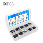 50PCS TO-220 MOSFET Transistor Kit IRFZ44N IRF510N IRF540N IRF3205 IRF9540N For Electronic Circuit Power Supply Control