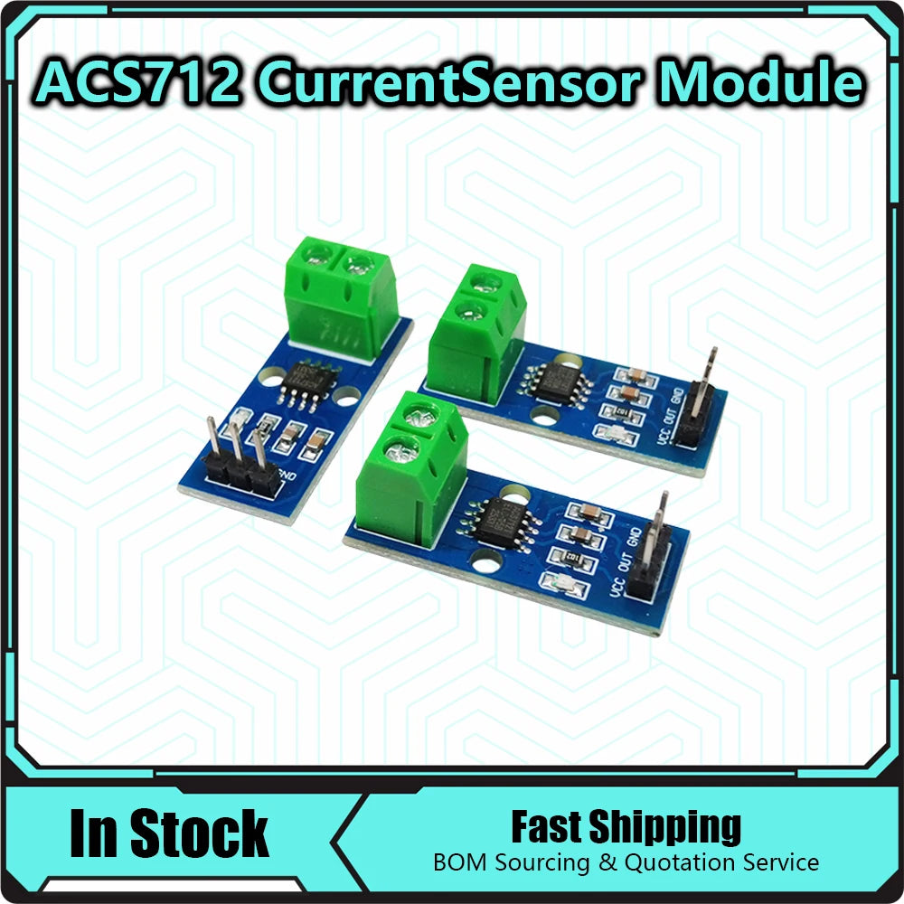 ACS712 5A 20A 30A Range Hall Current Sensors Module ACS712 Module For Arduino 5A 20A 30A