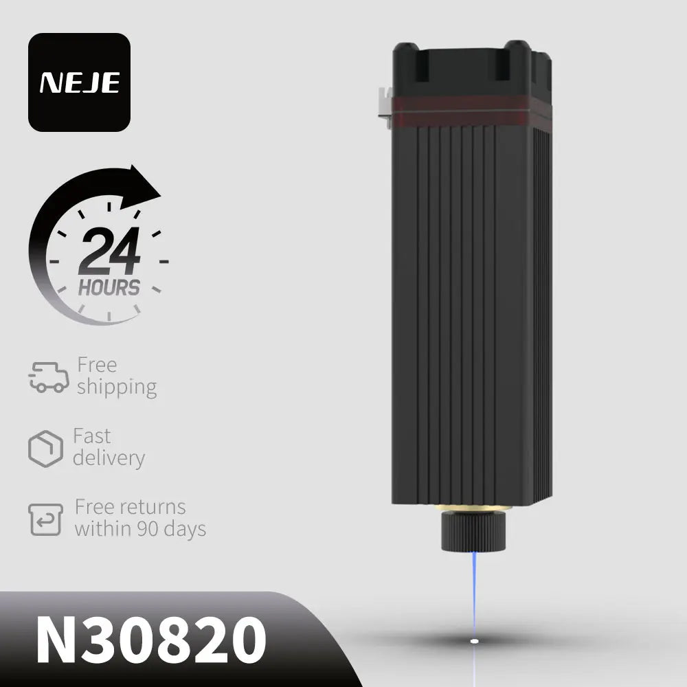 NEJE 20W Laser Module Head TTL / PWM Air Assist Kit for Wood Glass Stone Plywood CNC Laser Cutting Engraving Machine