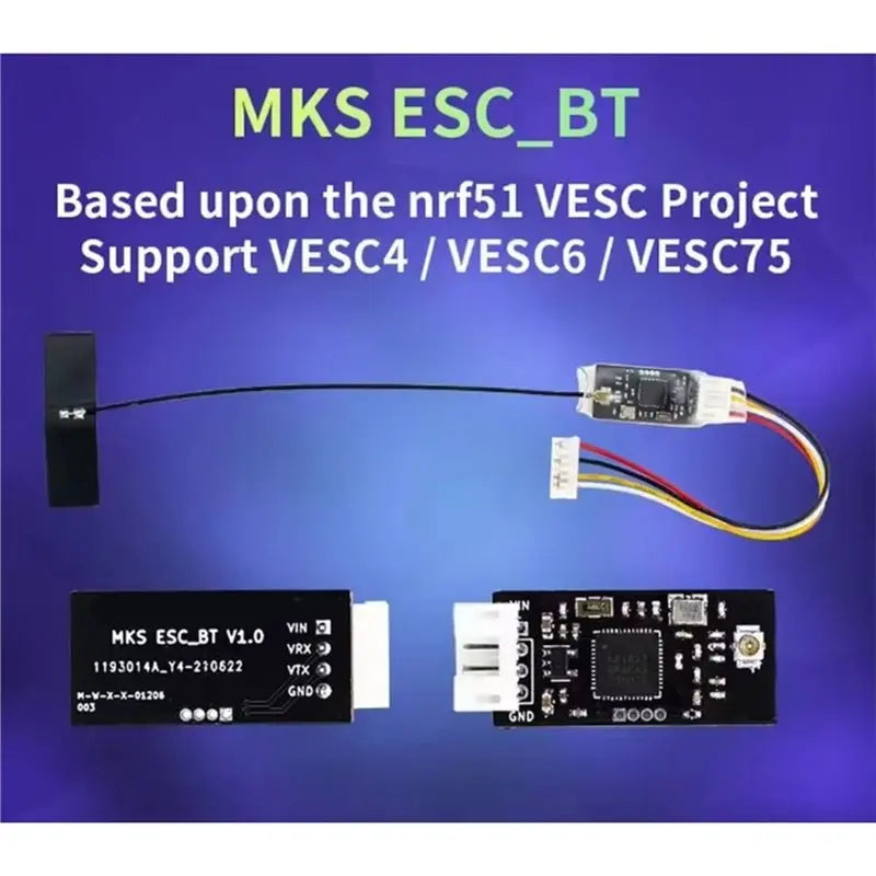 FEDI-Wireless Bluetooth Monitor Module ESC_BT 2.4G For Electric For Nrf51_Vesc Controller For Skateboard