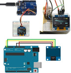 1-10PCS 0.96 Inch OLED Display Module I2C IIC SPI Serial 128X64 SSD1306 LCD 3.3-5V 4 Pin White/Blue/Yellow Blue for Arduino