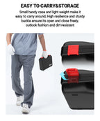 AMPCOM RJ45 Crimper Lan Tester Tool Set Ethernet Cable Stripper Punch Down Tool RJ 45 RJ11 Connectors 12 in 1 Cabling Repair Set