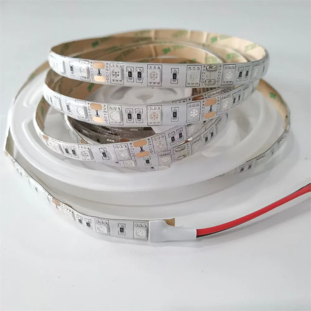 InfraRed 850nm 940nm 60leds/m IR LED Flexible Ribbon Tape Strips Light SMD 5050 2M 5M Emitting Diode DC12V for Security Cameras