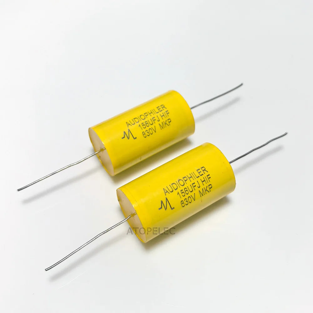 4pcs 630V 5% MKP Film Capacitor Audio Grade For Speaker Crossover 1/1.5/2.2/3.3/4.7/5.6/6.8/8.2/10/15 uF