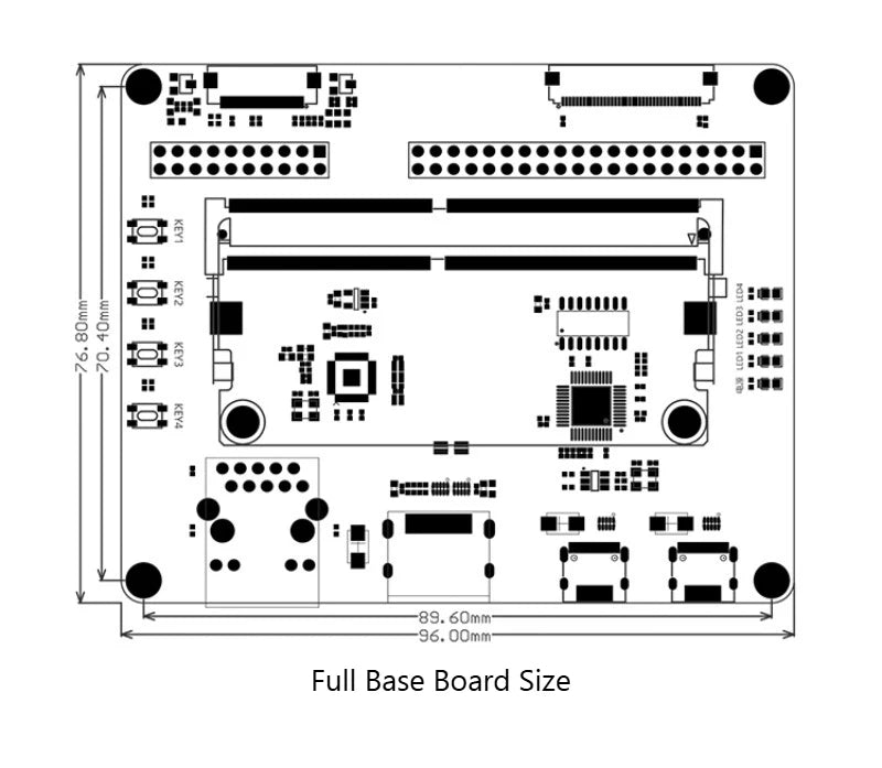 OS-X25S225 Xilinx Spartan 7 FPGA Beginner Development Board Core Board for Embedded System Learning