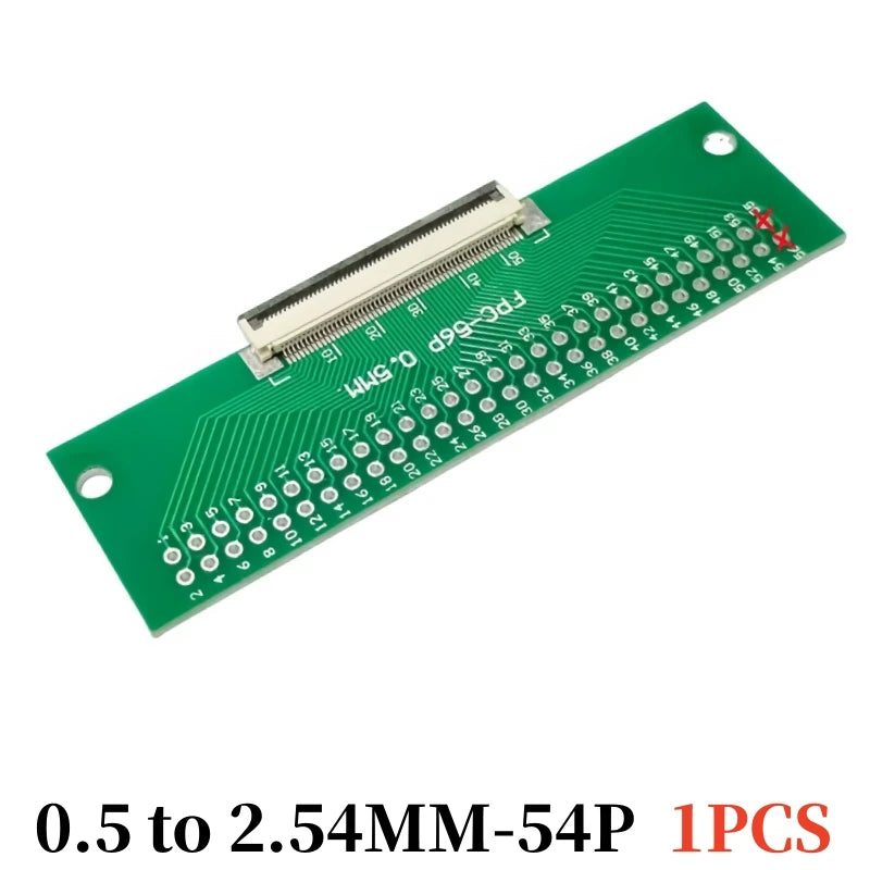 FPC FFC Flexible Cable Adapter Board 0.5mm Pitch Connector SMT to 2.54mm 4P/6P/8P/10P/12P/14P/15P/16P/18P/20P/22P/24P/26P/30P