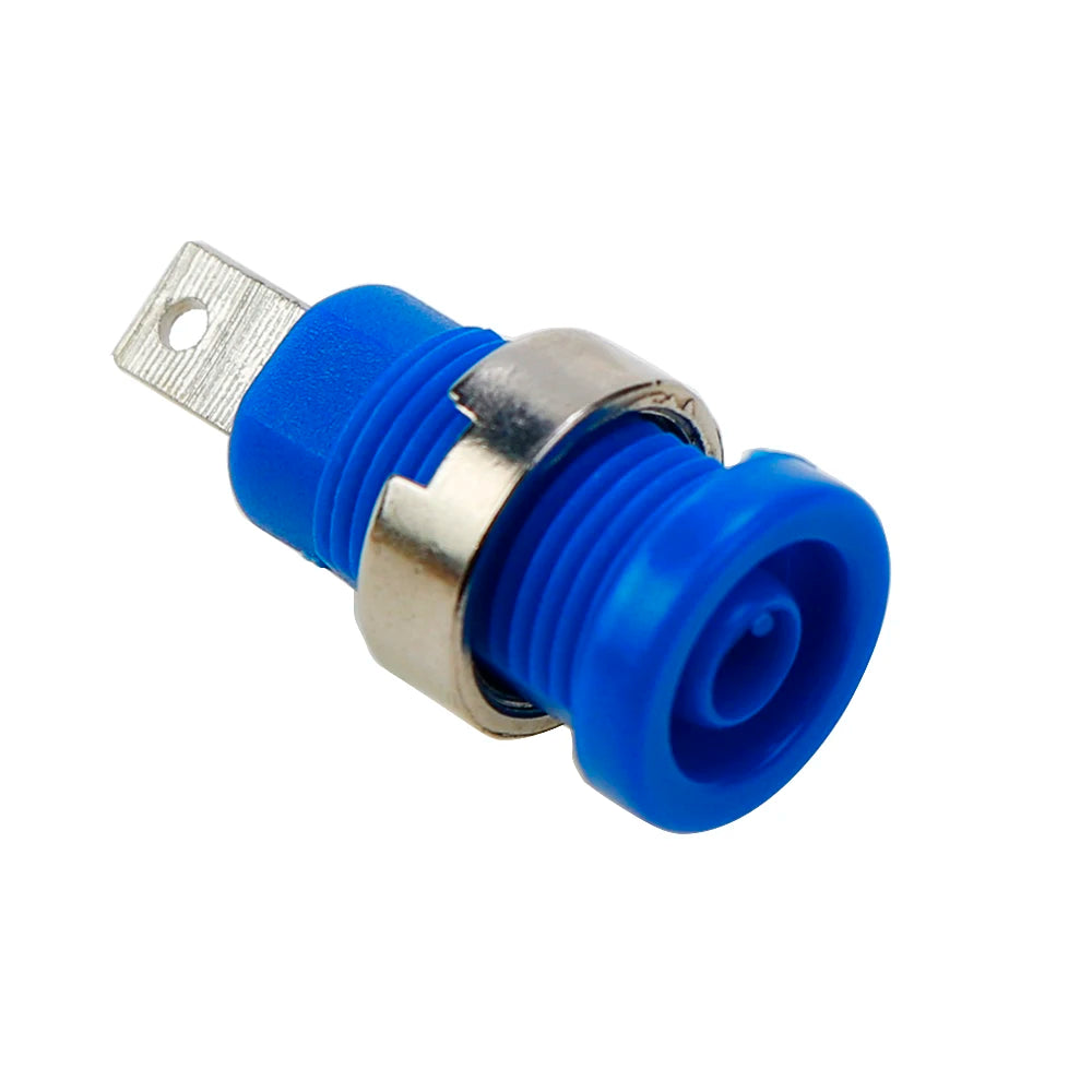 5 Piece 32A Insulation Safety 4mm Banana Plug Socket Jack Panel Mount Terminal Connector Multimeter Socket Banana Head Female
