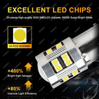 2/4 PCS CANBUS 1156 BA15S 1157 BAY15D LED Bulb For Car Turn Signal Reverse Brake Parking Lights 12V 24V 3030-24SMD 1000LM White