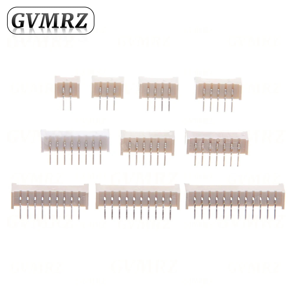 100PCS JST XH2.54 ZH1.5 PH2.0 1.25 MM Terminals Plastic Shell Male Plug Female Socket Wire Connector 2.54 2P 3P 4P 5P 6P 7P