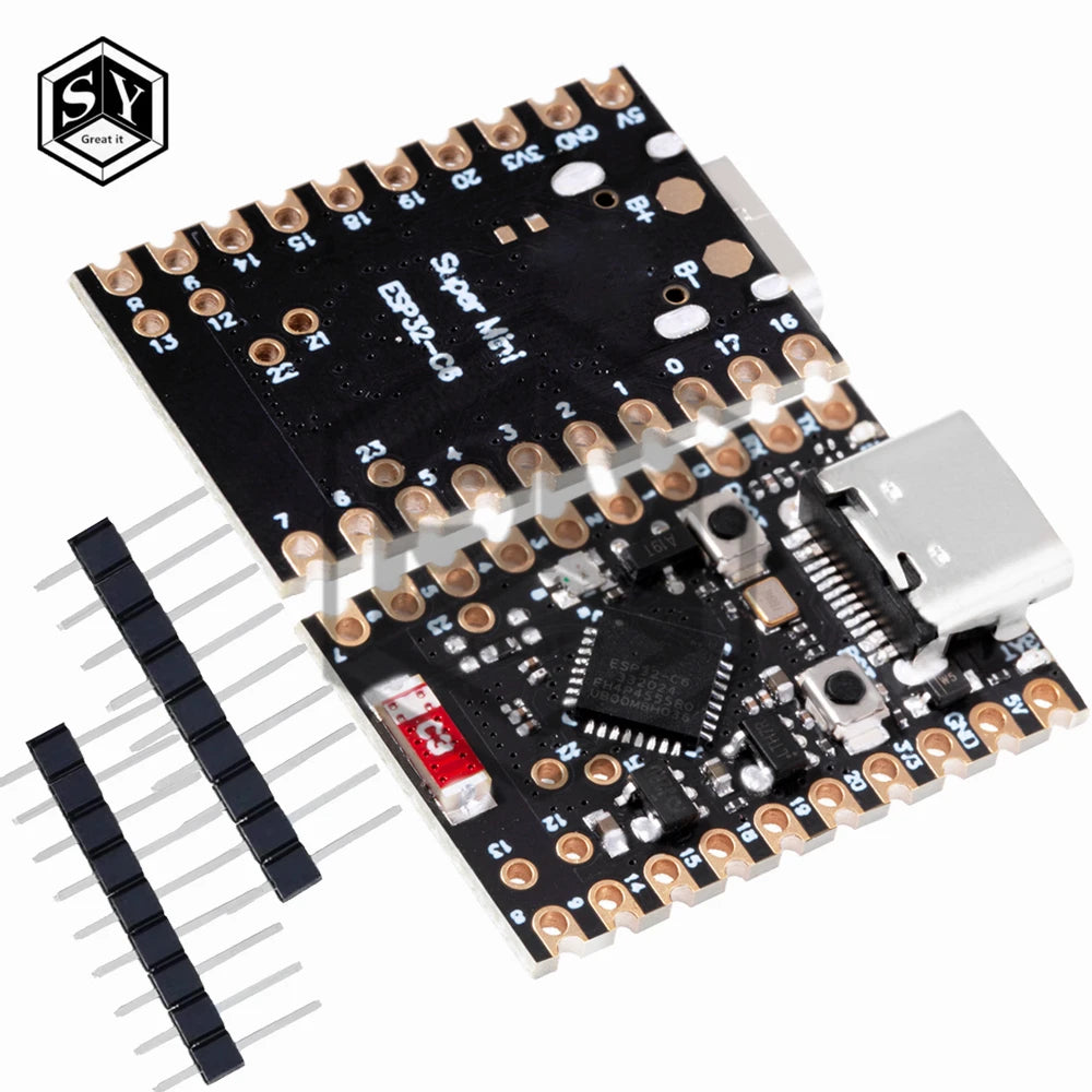 ESP32-C6 SuperMini Development Board Microcontroller Programming Learning Controller Core Board