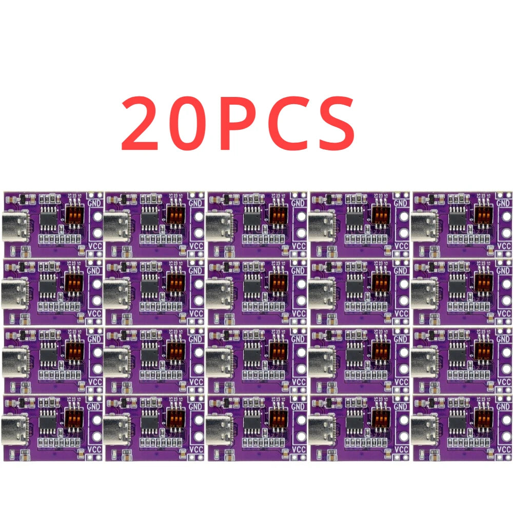1-100PCS PD/QC/AFC Fast Charge Decoy Trigger Type-C Decoy Module Board with DIP Switch 5V 9V 12V 15V 20V Fixed Voltage Output