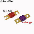 1-5pcs Mini 32V Auto Stereo Audio AFS Fuse 20A 30A 40A 50A 60A 70A 80A 100A 125A 150A 200A ANL Gold Plated Stud Car Fusibles