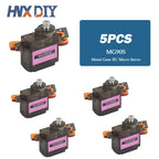 1-10PCS MG90S Micro Servo Motor Metal Gear Analog RC Servomotor 180 Degree For Mini Car Airplane Helicopter Arduino Robot