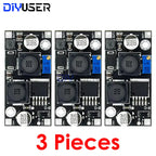 3Pcs XL6019 (XL6009 Upgrade) 20W 5-32V to 1.3-35V Automatic Step-Up Step-Down Dc-Dc Adjustable Converter Power Supply Module