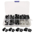 200Pcs/Box SM 2.54 JST 2P 3P 4P 5Pin Male Female Crimp Terminal Housing LED Connector Combination Kit SM-2P SM-2R