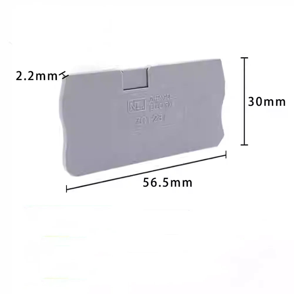 10PCS PT4 Push-in Din Rail Terminal Strip Plug PT-4 4mm² Cable Connector Electrical Connect Screwless Terminal Block