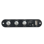 ZK-1001U TPA3116D2 Mono 100W Bluetooth 5.3 Amplifier Board 9-24V Boost AUX USB Bass Treble for DIY TWS Speaker