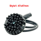 940nm Invisible Infrared 48pcs IR LEDs Night Vision IR Fill Lights PCB Board No Red Exposure At Night +Power Cable