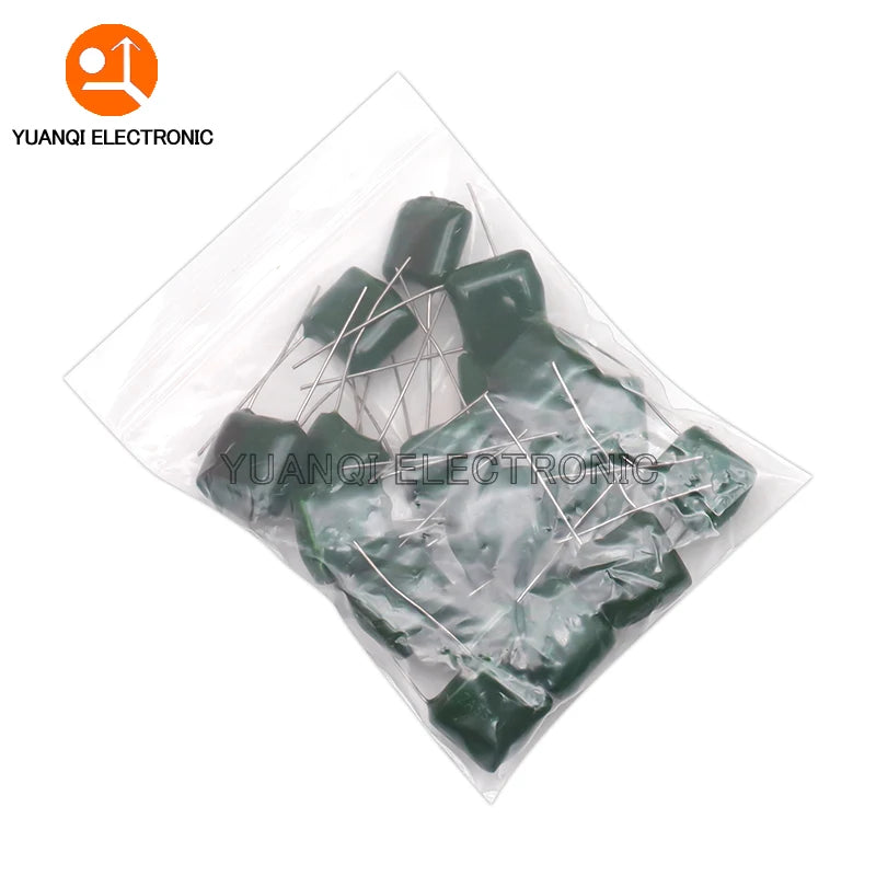 20PCS 100V Polyester Film Capacitor 124 154 224 334 474 2A124J 2A154J 2A224J 2A334J 2A474J 0.15UF 0.22UF 0.33UF 0.47UF