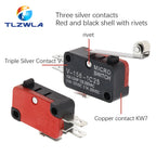 16A 250VAC SPDT Momentary Travel Limit Micro Switch 1NO1NC 3/6Pin Lever Roller V-15 V-151 V-152 V-153 V-154 V-155 Microswitch