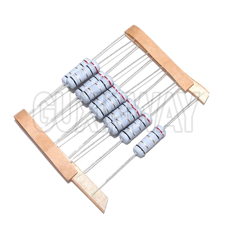 10pcs 3W 5% Wire Wound Resistor Fuse Winding Resistance 0.1R 0.1 0.15 0.22 0.33 0.47 0.5 1 2.2 4.7 6.8 10 22 33 47 51 68 100 ohm