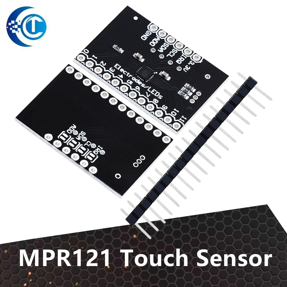 MPR121 Breakout V12 Capacitive Touch Sensor Controller Module - I2C Keyboard Development Board  for Arduino
