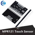 MPR121 Breakout V12 Capacitive Touch Sensor Controller Module - I2C Keyboard Development Board  for Arduino