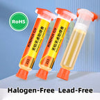 BGA Repair RMA-223 Lead-Free Halogen-Free Flux for Reflow Soldering with Low Smoke and Odor-Free Flux