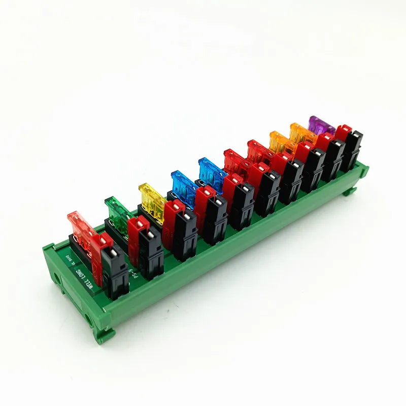 PS-9 DIN Rail Mounting  10-Port Power Splitter Anderson Connector Distributor DC36V 45A.