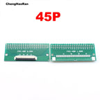 1pcs 4P 6P 8P 10P 12P 14P 15P 16P 18P 20P Test Board Adapter Double Rows Plate Connector 2.54mm 0.5mm Flip FPC Soft Flex Cable